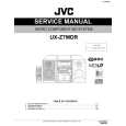 JVC UXZ7MDR Manual de Servicio