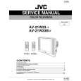 JVC AV21W33BT Manual de Servicio
