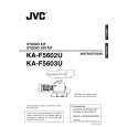 JVC KA-F5603U Manual de Usuario