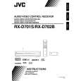 JVC RX-D701SE Manual de Usuario