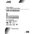 JVC HR-XVS20AG Manual de Usuario