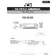JVC KDSX985 Manual de Servicio