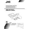 JVC XMR700SL Manual de Usuario