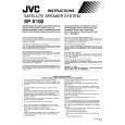 JVC SP-X100E Manual de Usuario