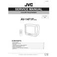 JVC AV14F1P Manual de Servicio