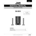 JVC SXDD3 Manual de Servicio