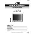 JVC AV24F703 Manual de Servicio