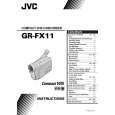 JVC GR-FX11EK Manual de Usuario