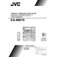 JVC CA-MD70U Manual de Usuario