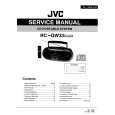 JVC RCQW33 Manual de Servicio