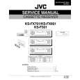 JVC KSFX601 Manual de Servicio
