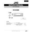 JVC KDSX980 Manual de Servicio