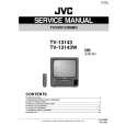 JVC TV13143W Manual de Servicio