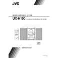 JVC UX-H100SU Manual de Usuario