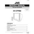 JVC AV27F802 Manual de Servicio