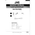JVC HAF25W Manual de Usuario