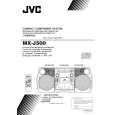 JVC MX-J500UX Manual de Usuario