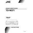 JVC TD-W271 Manual de Usuario