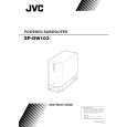 JVC SP-DW103J Manual de Usuario