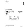 JVC BD-X200E Manual de Usuario