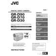 JVC GR-D30UB Manual de Usuario