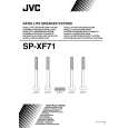 JVC SP-XF71 Manual de Usuario