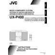 JVC UX-P400AK Manual de Usuario