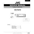 JVC KSFX470 FOR US Manual de Servicio