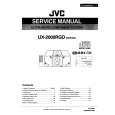 JVC UX2000RGD Manual de Servicio