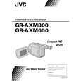JVC GR-AXM650U Manual de Usuario