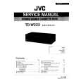 JVC TDW222 Manual de Servicio