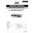 JVC KDW110 Manual de Servicio