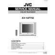JVC AV14F703 Manual de Servicio