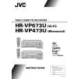 JVC HR-VP673U Manual de Usuario