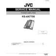 JVC KSAX7700 / UJ Manual de Servicio