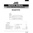 JVC RX807VTN Manual de Servicio