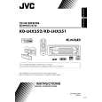 JVC KDLHX552 Manual de Usuario