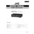 JVC TDV711 Manual de Servicio
