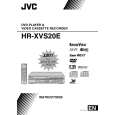 JVC HR-XVS20EK Manual de Usuario
