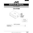 JVC CHX1500 Manual de Servicio