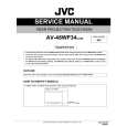 JVC AV48WP34/AHA Manual de Servicio