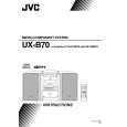 JVC UX-B70 Manual de Usuario
