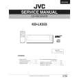 JVC KDLX333 Manual de Servicio