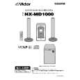JVC NX-MD1000 Manual de Usuario