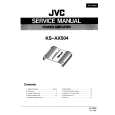 JVC KSAX504 Manual de Servicio