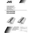 JVC KSAX4700 Manual de Usuario
