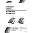JVC KS-AX7700J Manual de Usuario