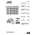 JVC GZ-MG20EZ Manual de Usuario