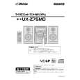 JVC UX-Z75MD Manual de Usuario