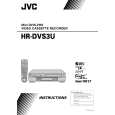 JVC HRDVS3U Manual de Usuario